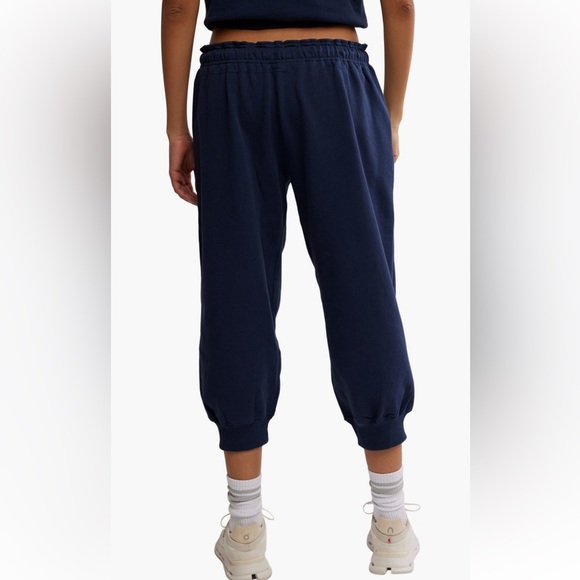Free people Navy flutter crop joggers XS - Picture 2 of 7